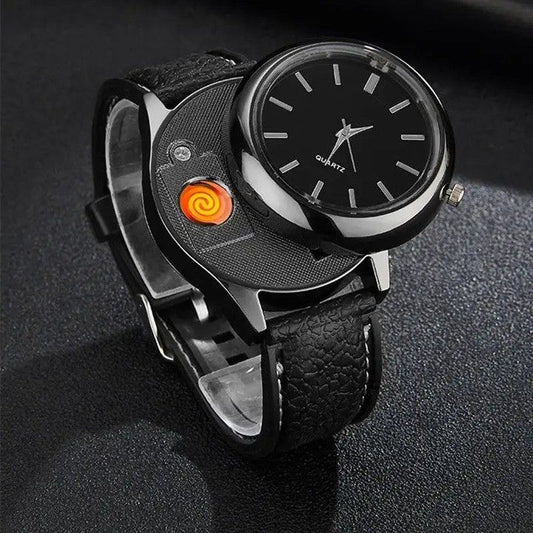 New Military USB Lighter Watch Men's - ekhonibuy
