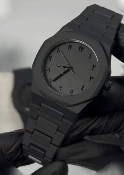 Stainless Steel Arabic Watch - ekhonibuy